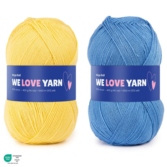 

Mega Ball 400 g (14.1 oz) - We Love Yarn
1